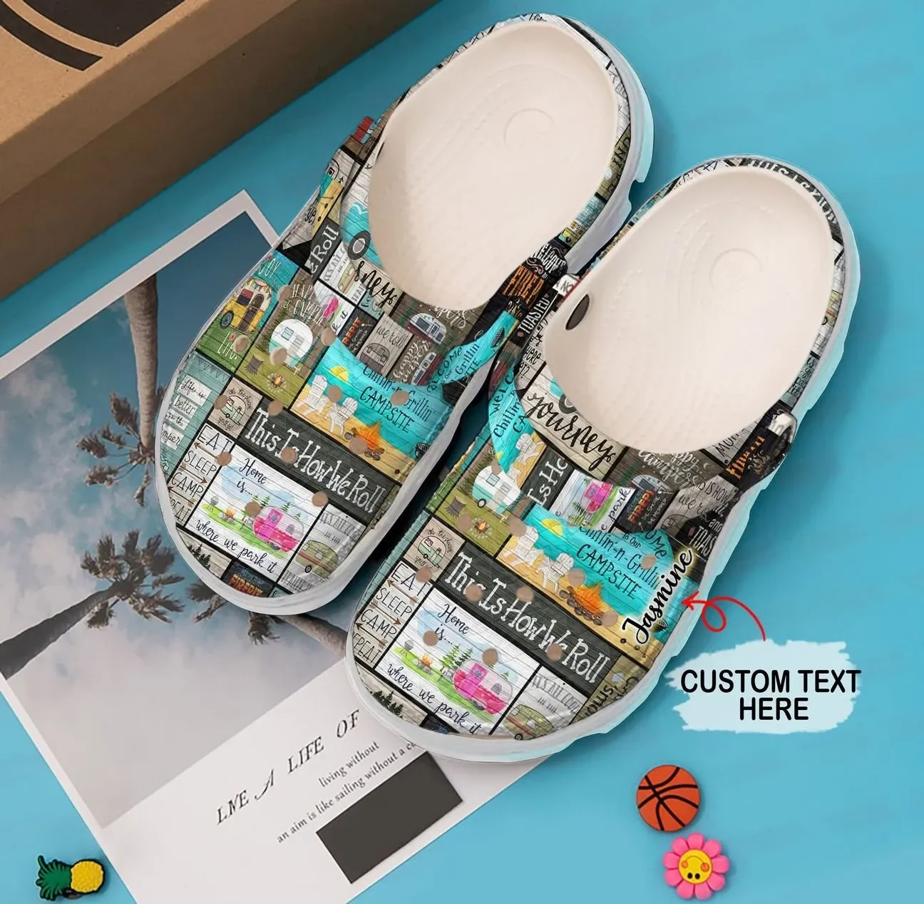 Camping Personalized Clog Custom Crocs Comfortablefashion Style Comfortable For Women Men Kid Print 3D Camping Collection Camping Personalized Clog Custom Crocs Comfortablefashion Style Comfortable For Women Men Kid Print 3D Camping Collection