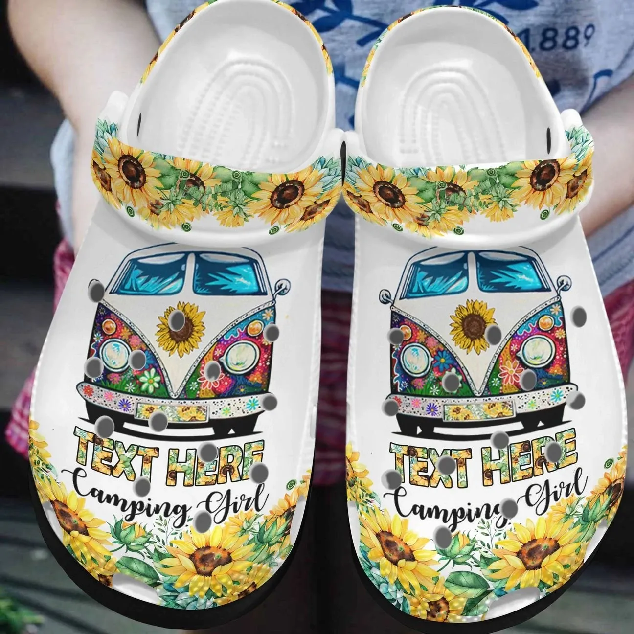 Camping Personalized Clog Custom Crocs Comfortablefashion Style Comfortable For Women Men Kid Print 3D Camping Girl Camping Personalized Clog Custom Crocs Comfortablefashion Style Comfortable For Women Men Kid Print 3D Camping Girl