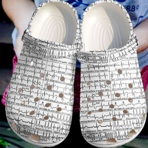 Cardiologist Love Sku 494 Crocs Clog Clog Shoes