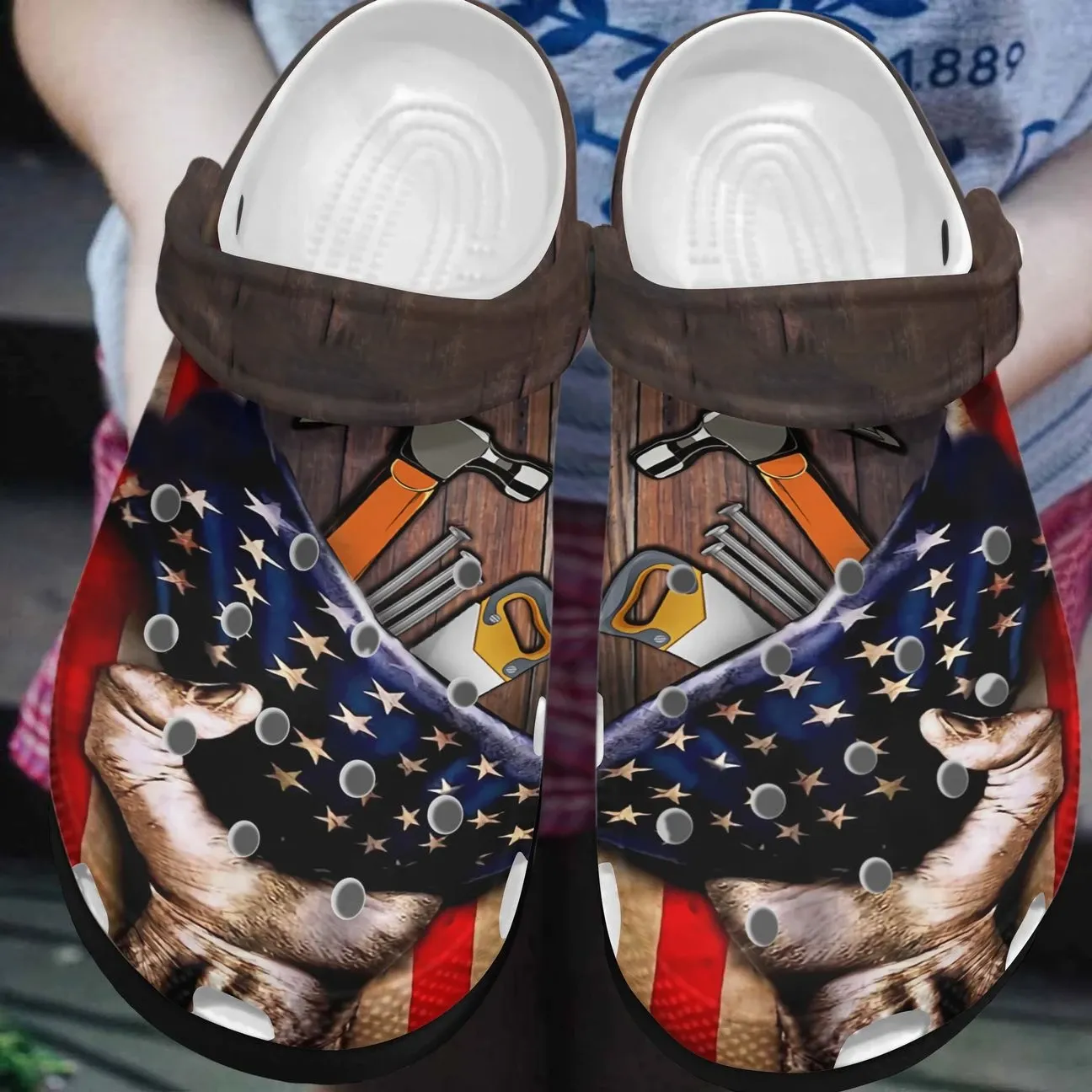 Carpenter Personalized Clog Custom Crocs Comfortablefashion Style Comfortable For Women Men Kid Print 3D 2 Carpenter Personalized Clog Custom Crocs Comfortablefashion Style Comfortable For Women Men Kid Print 3D 2