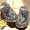 Cat Crocs Clog Classic Clog Floral Cute Cat Shoes