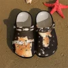 Cat Personalized Clog Custom Crocs Comfortablefashion Style Comfortable For Women Men Kid Print 3D The Mean Cat