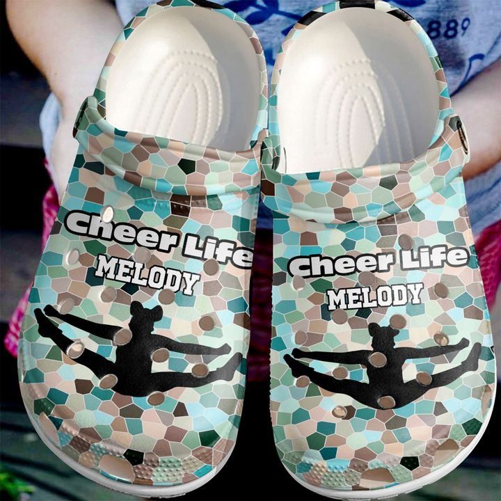 Cheerleader Personalized Cheer Life Sku 581 Crocs Crocband Clog Comfortable For Mens Womens Classic Clog Water Shoes Cheerleader Personalized Cheer Life Sku 581 Crocs Crocband Clog Comfortable For Mens Womens Classic Clog Water Shoes