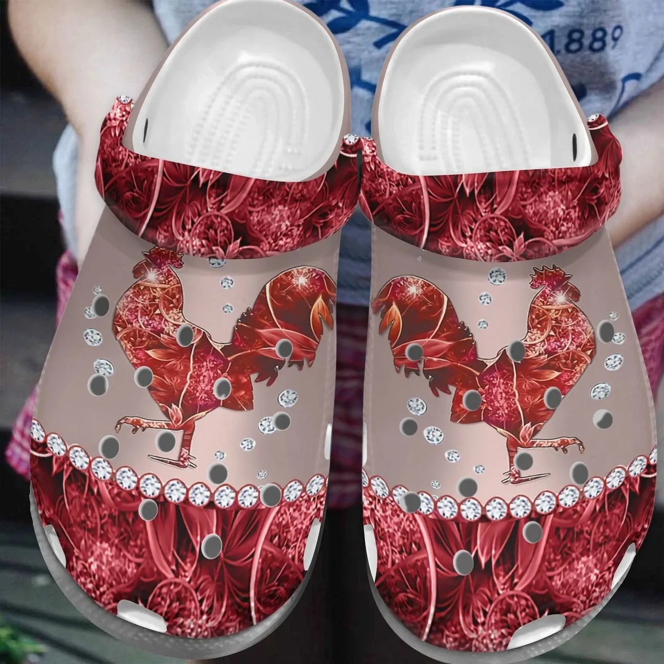 Chicken Personalize Clog Custom Crocs Fashionstyle Comfortable For Women Men Kid Print 3D Love Chickens 4 Chicken Personalize Clog Custom Crocs Fashionstyle Comfortable For Women Men Kid Print 3D Love Chickens 4