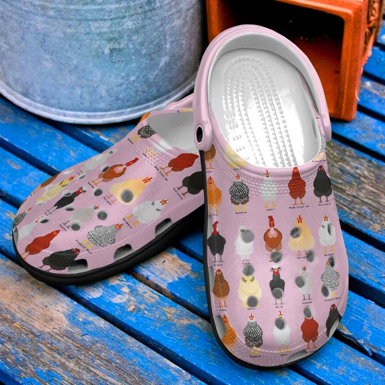 Chicken Personalized Clog Custom Crocs Comfortablefashion Style Comfortable For Women Men Kid Print 3D Love Chickens Chicken Personalized Clog Custom Crocs Comfortablefashion Style Comfortable For Women Men Kid Print 3D Love Chickens
