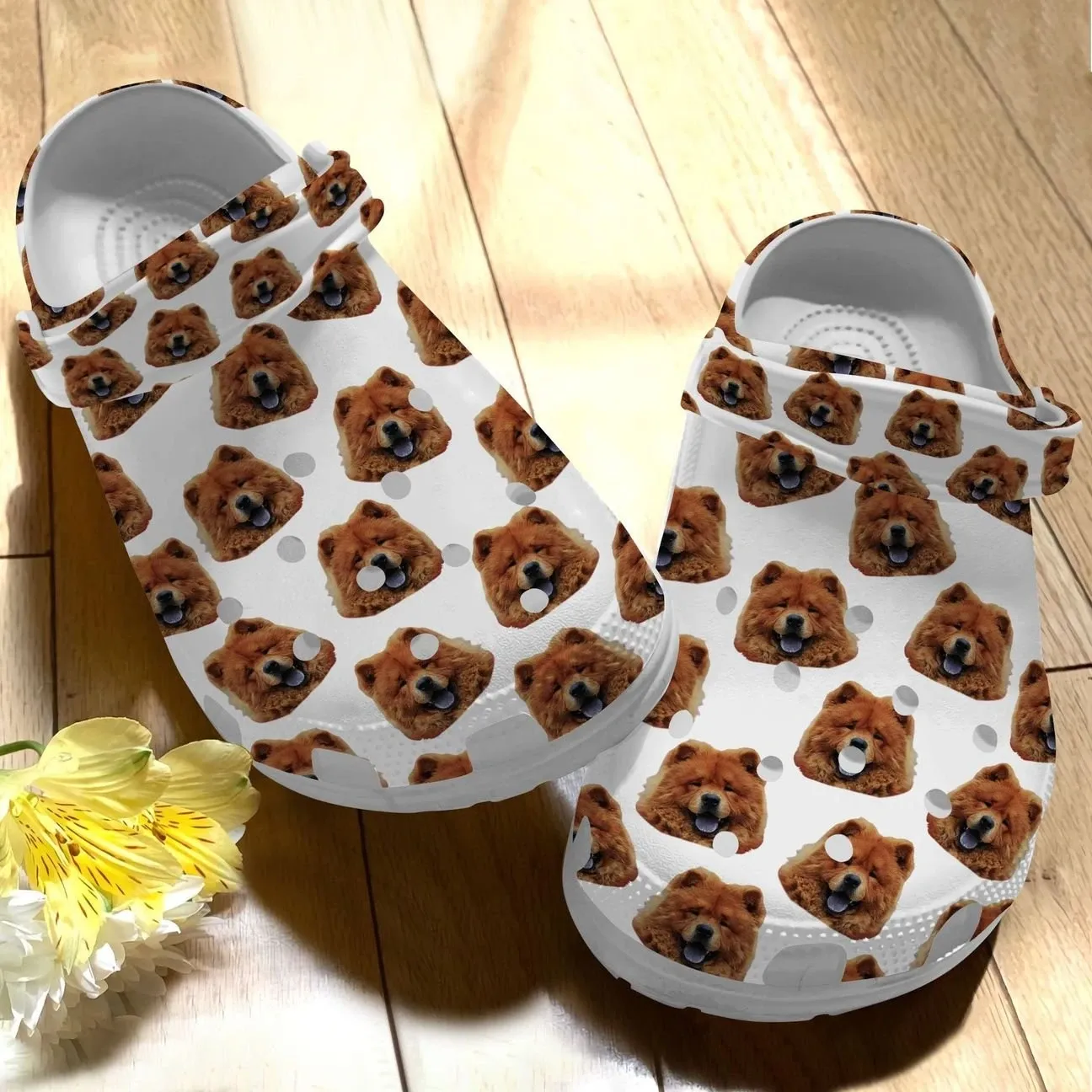 Chow Chow Personalize Clog Custom Crocs Fashionstyle Comfortable For Women Men Kid Print 3D Lovely Chow Chow Chow Chow Personalize Clog Custom Crocs Fashionstyle Comfortable For Women Men Kid Print 3D Lovely Chow Chow