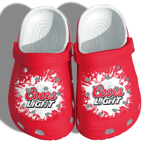 Coors Light Crocs Clog Funny Shoes – Coors Light Cool Crocbland Clog Gifts Fathers Mothers Day