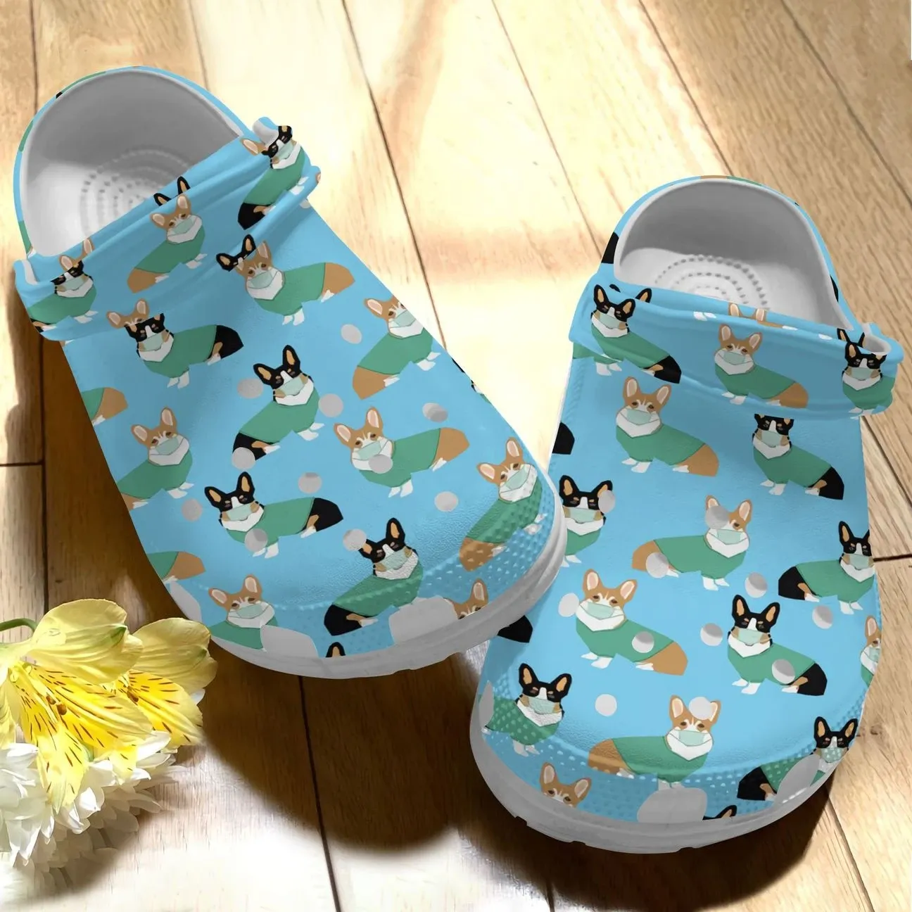 Corgi Personalize Clog Custom Crocs Fashionstyle Comfortable For Women Men Kid Print 3D Whitesole Pattern 6 Corgi Personalize Clog Custom Crocs Fashionstyle Comfortable For Women Men Kid Print 3D Whitesole Pattern 6