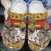 Cow Personalized Clog Custom Crocs Comfortablefashion Style Comfortable For Women Men Kid Print 3D Mooo