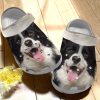 Cute Border Collie Crocs Clog Classic Clogs Shoes