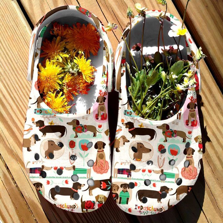 Dachshund I Love Dachshunds Sku 706 Crocs Crocband Clog Comfortable For Mens Womens Classic Clog Water Shoes Dachshund I Love Dachshunds Sku 706 Crocs Crocband Clog Comfortable For Mens Womens Classic Clog Water Shoes