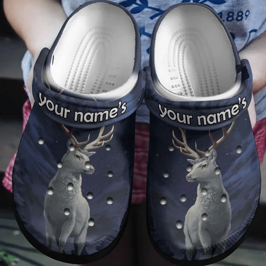 Deer In The Dark Crocs Clog Shoes Crocbland Clog Birthday Gifts For Boy Girl Son Dauhgter Deer In The Dark Crocs Clog Shoes Crocbland Clog Birthday Gifts For Boy Girl Son Dauhgter