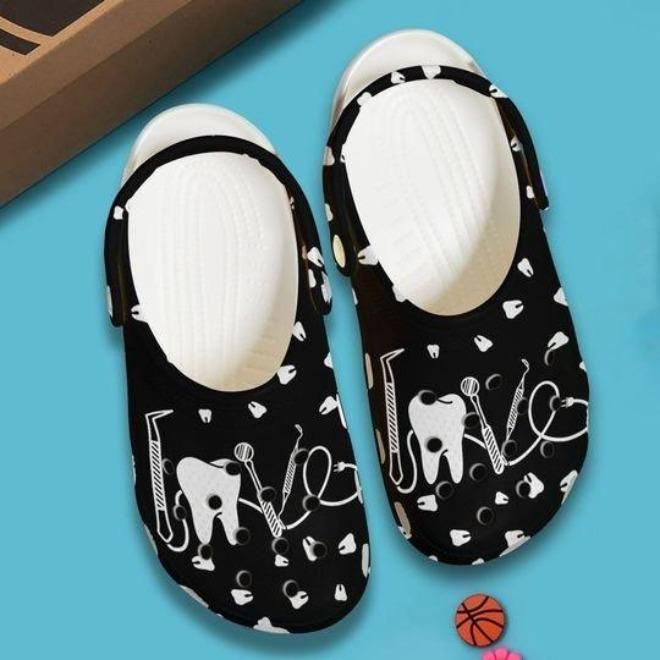 Dentist Personalize Clog Custom Crocs Clog On Sandal Fashion Style Comfortable For Women Men Kid Dentist Personalize Clog Custom Crocs Clog On Sandal Fashion Style Comfortable For Women Men Kid