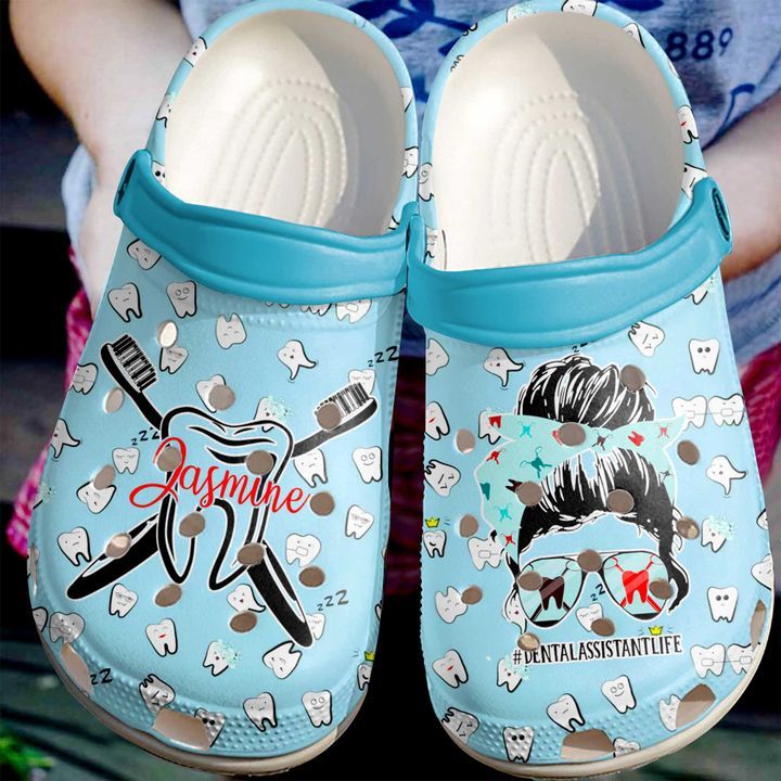 Dentist Personalized Dental Assistant Life Sku 778 Crocs Crocband Clog Comfortable For Mens Womens Classic Clog Water Shoes Dentist Personalized Dental Assistant Life Sku 778 Crocs Crocband Clog Comfortable For Mens Womens Classic Clog Water Shoes