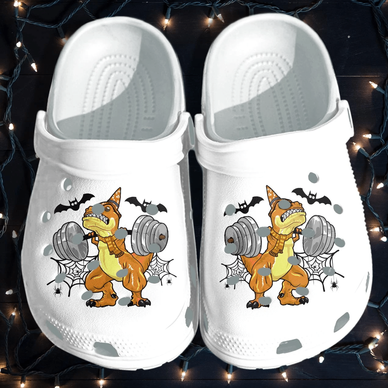 Dinosaur Gym Halloween Crocs Clog Shoes Clog – Funny Halloween Character Crocs Clog Crocband Clog Birthday Gift For Man Women Dinosaur Gym Halloween Crocs Clog Shoes Clog – Funny Halloween Character Crocs Clog Crocband Clog Birthday Gift For Man Women