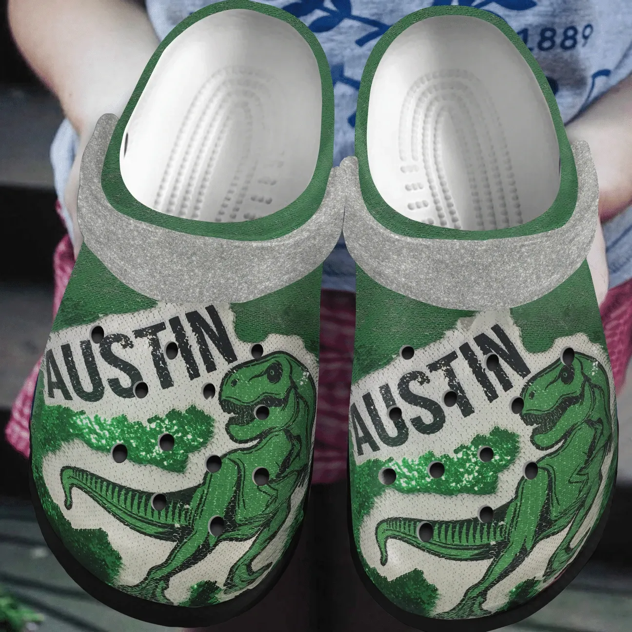 Dinosaur Personalized Clog Custom Crocs Comfortablefashion Style Comfortable For Women Men Kid Print 3D Love Dinosaur Dinosaur Personalized Clog Custom Crocs Comfortablefashion Style Comfortable For Women Men Kid Print 3D Love Dinosaur