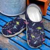 Dinosaur Space Sku 838 Crocs Crocband Clog Comfortable For Mens Womens Classic Clog Water Shoes