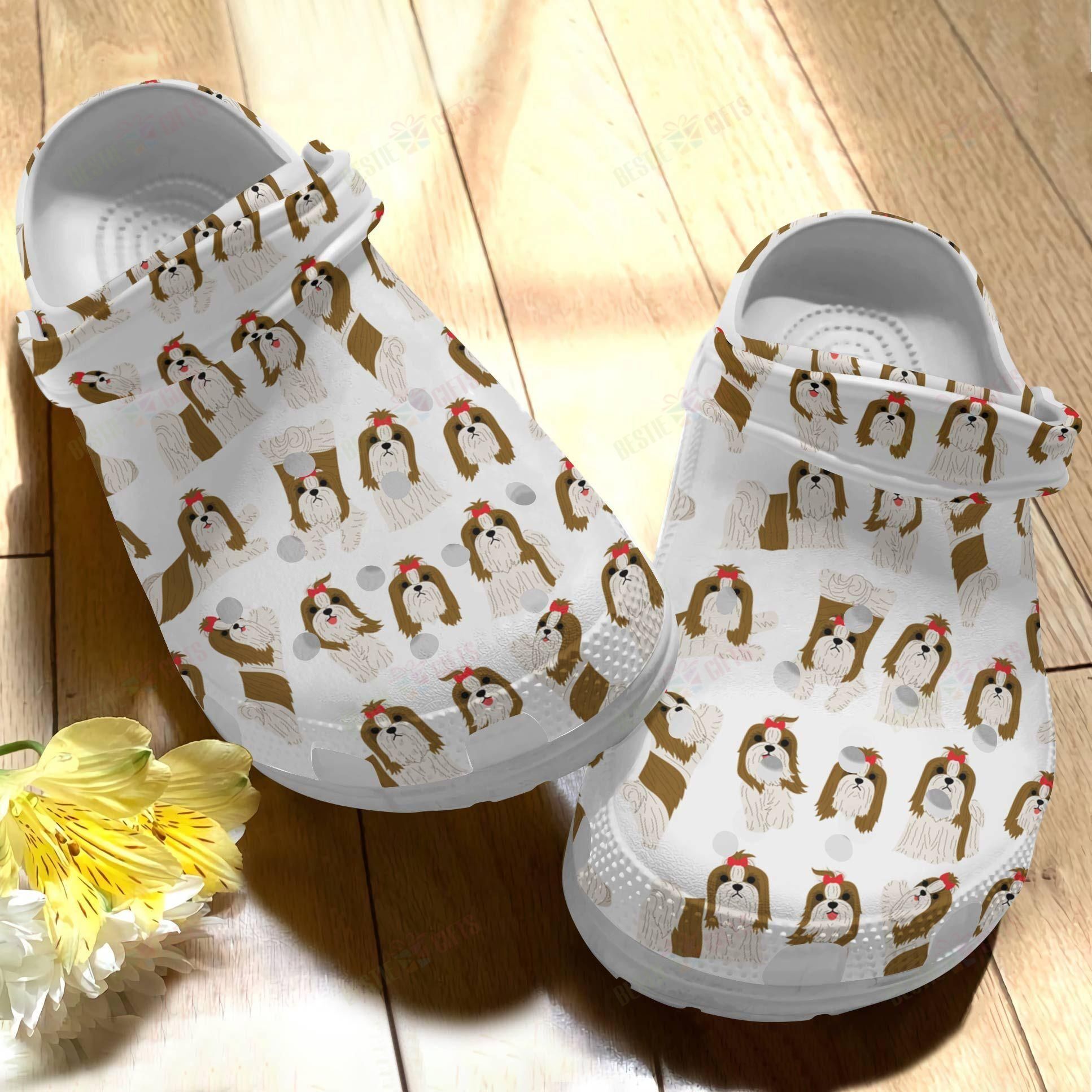Dog Crocs Clog Classic Clog Shih Tzu V3 Shoes Dog Crocs Clog Classic Clog Shih Tzu V3 Shoes