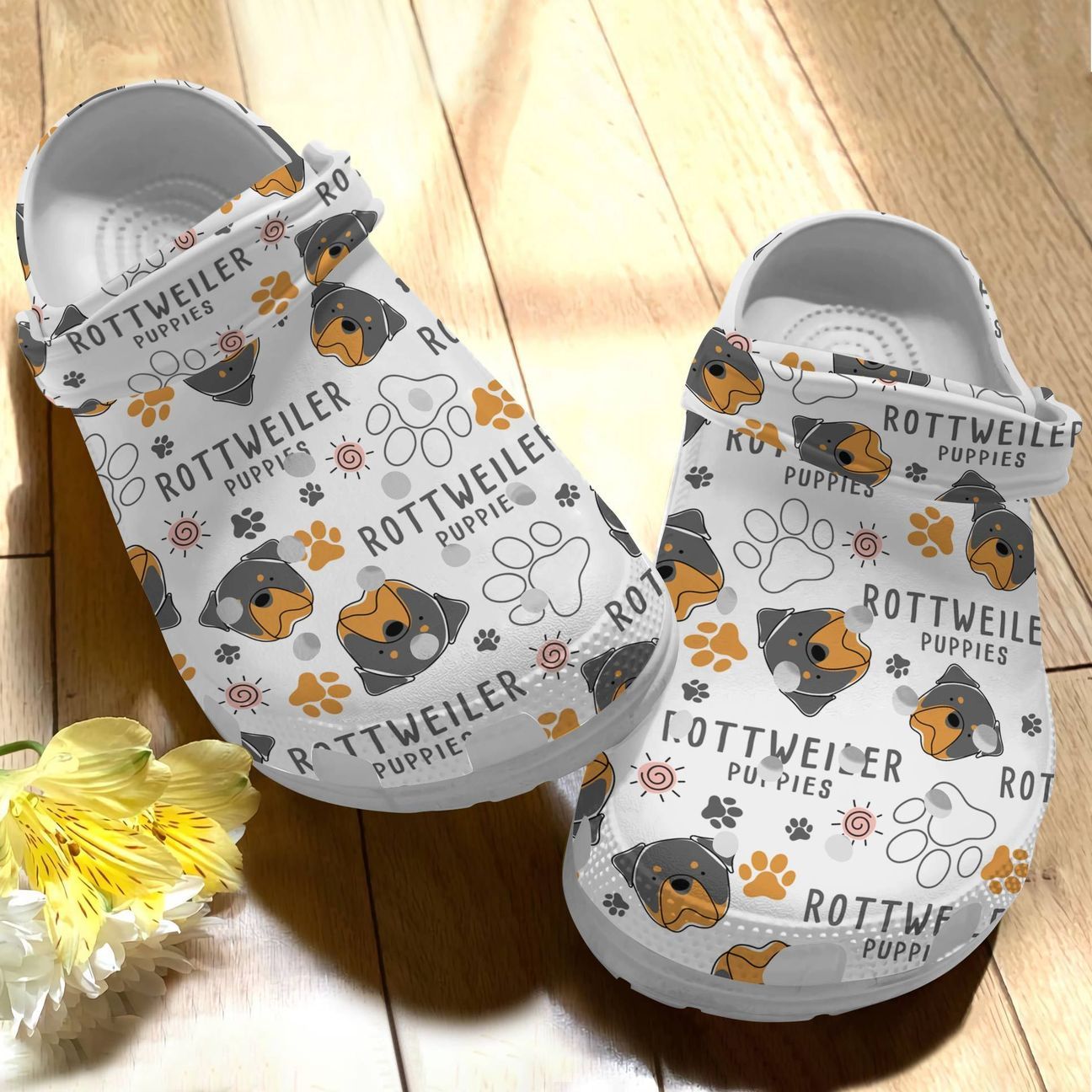 Dog Personalize Clog Custom Crocs Fashionstyle Comfortable For Women Men Kid Print 3D Rottweiler V3 Dog Personalize Clog Custom Crocs Fashionstyle Comfortable For Women Men Kid Print 3D Rottweiler V3