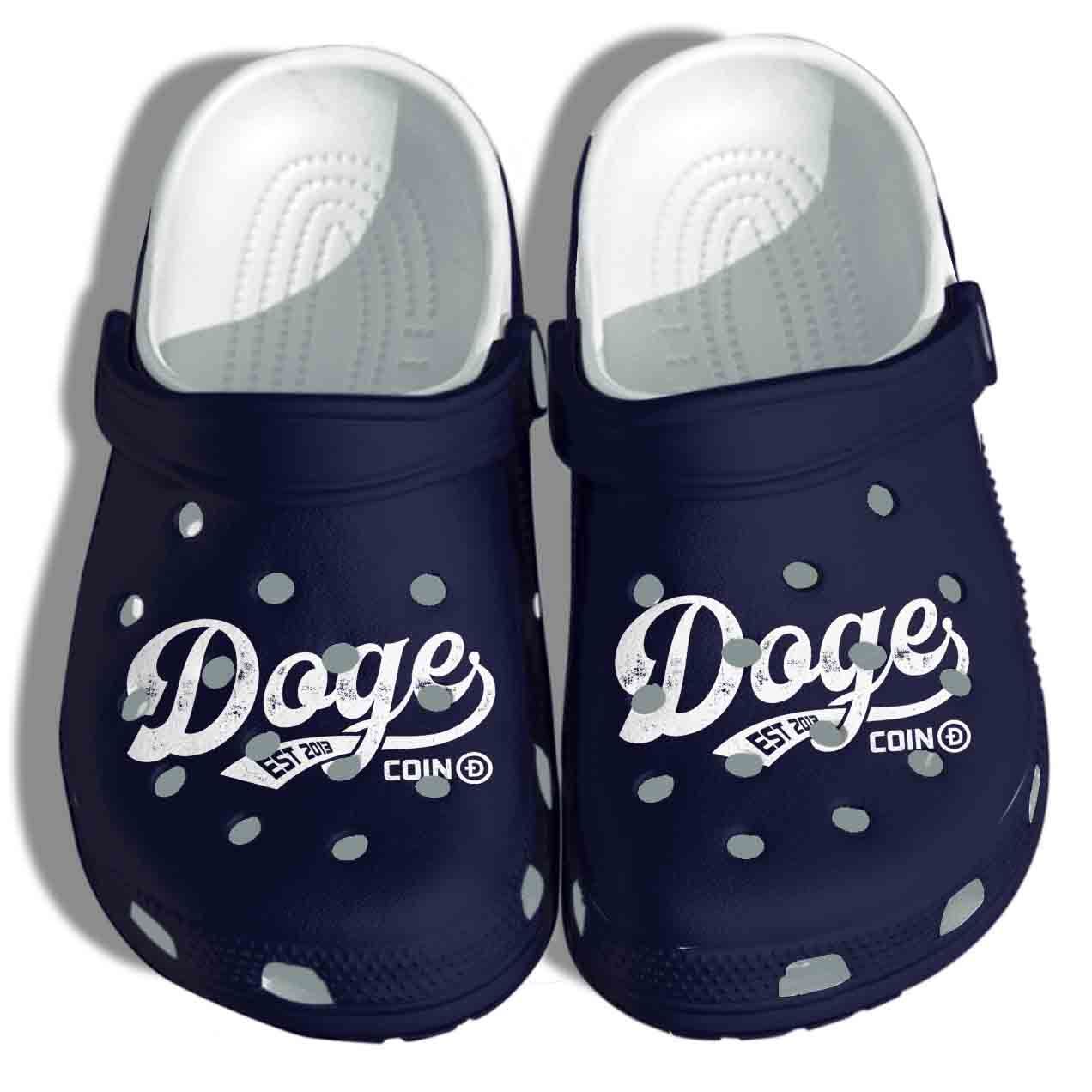 Dogecoin Retro Vintage Meme Crocs Clog Shoes – Doge Coin Clog Birthday Gift For Man Grandpa Father Son Friend Dogecoin Retro Vintage Meme Crocs Clog Shoes – Doge Coin Clog Birthday Gift For Man Grandpa Father Son Friend