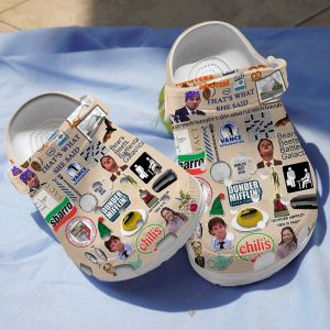 Dunder Mifflin Crocs Clog Classic Clogs Shoes