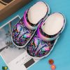 Elephant Colorful Hippie Sku 1325 Crocs Crocband Clog Comfortable For Mens Womens Classic Clog Water Shoes