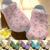 Elephant Personalize Clog Custom Crocs Fashionstyle Comfortable For Women Men Kid Print 3D Whitesole Baby Elephant