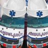 Ems Ambulance Car Crocs Crocband Clog Clog Comfortable For Mens And Womens Classic Clog Water Shoes Comfortable