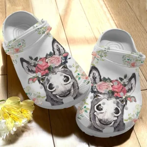Farm Personalize Clog Custom Crocs Fashionstyle Comfortable For Women Men Kid Print 3D Floral Farm Animals