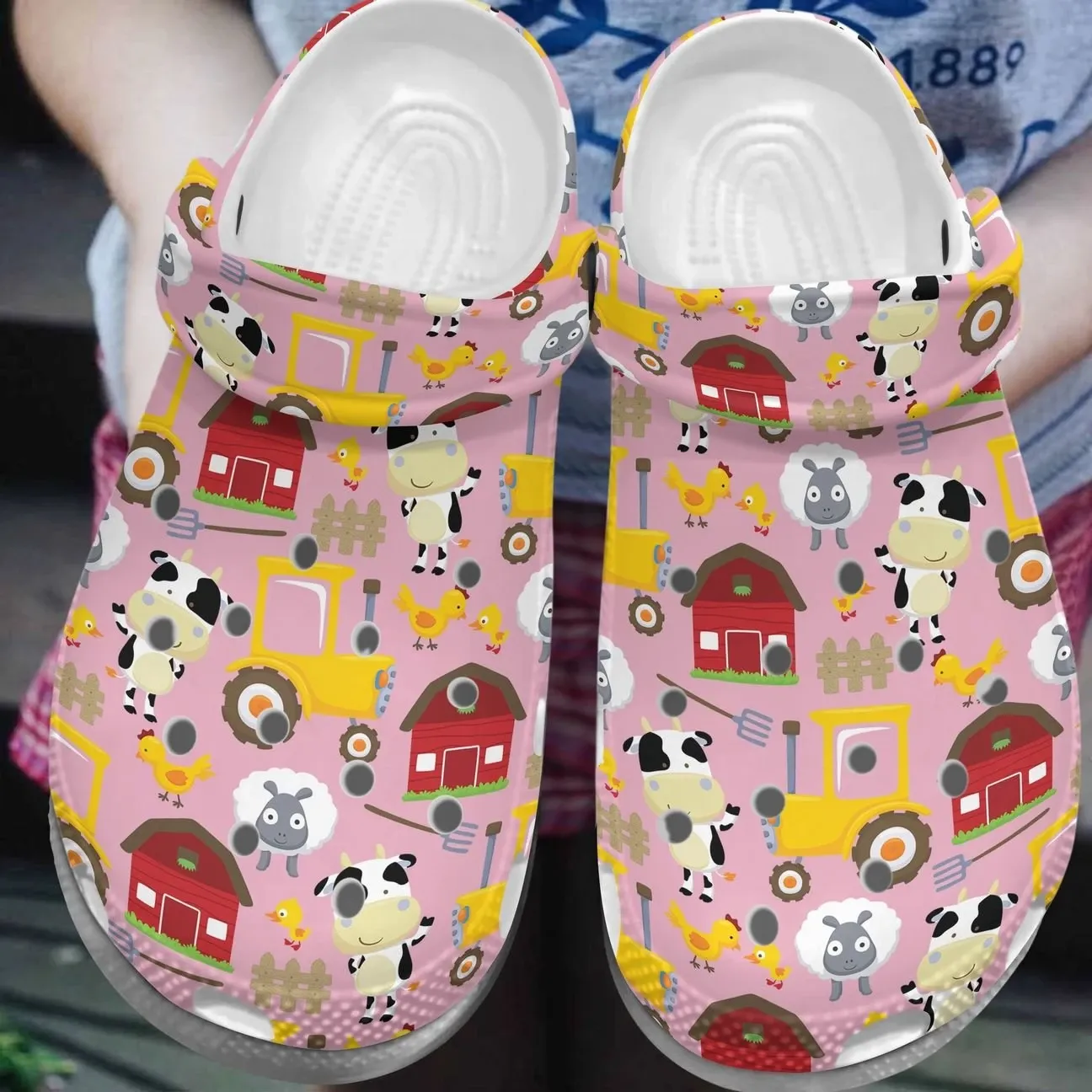 Farmer Personalize Clog Custom Crocs Fashionstyle Comfortable For Women Men Kid Print 3D Whitesole Farmer Life Farmer Personalize Clog Custom Crocs Fashionstyle Comfortable For Women Men Kid Print 3D Whitesole Farmer Life