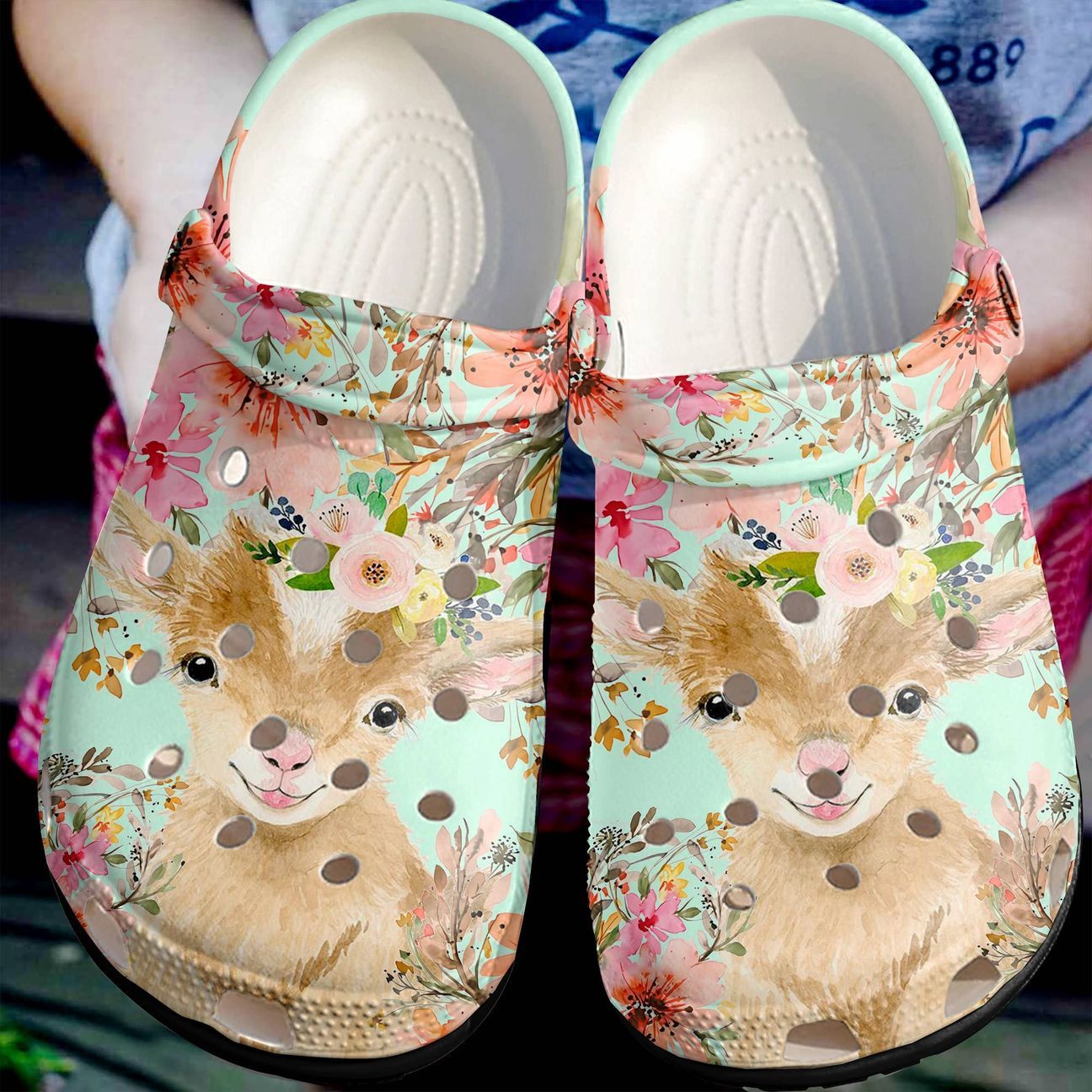 Farmer Personalized Clog Custom Crocs Comfortablefashion Style Comfortable For Women Men Kid Print 3D Baby Goat Farmer Personalized Clog Custom Crocs Comfortablefashion Style Comfortable For Women Men Kid Print 3D Baby Goat