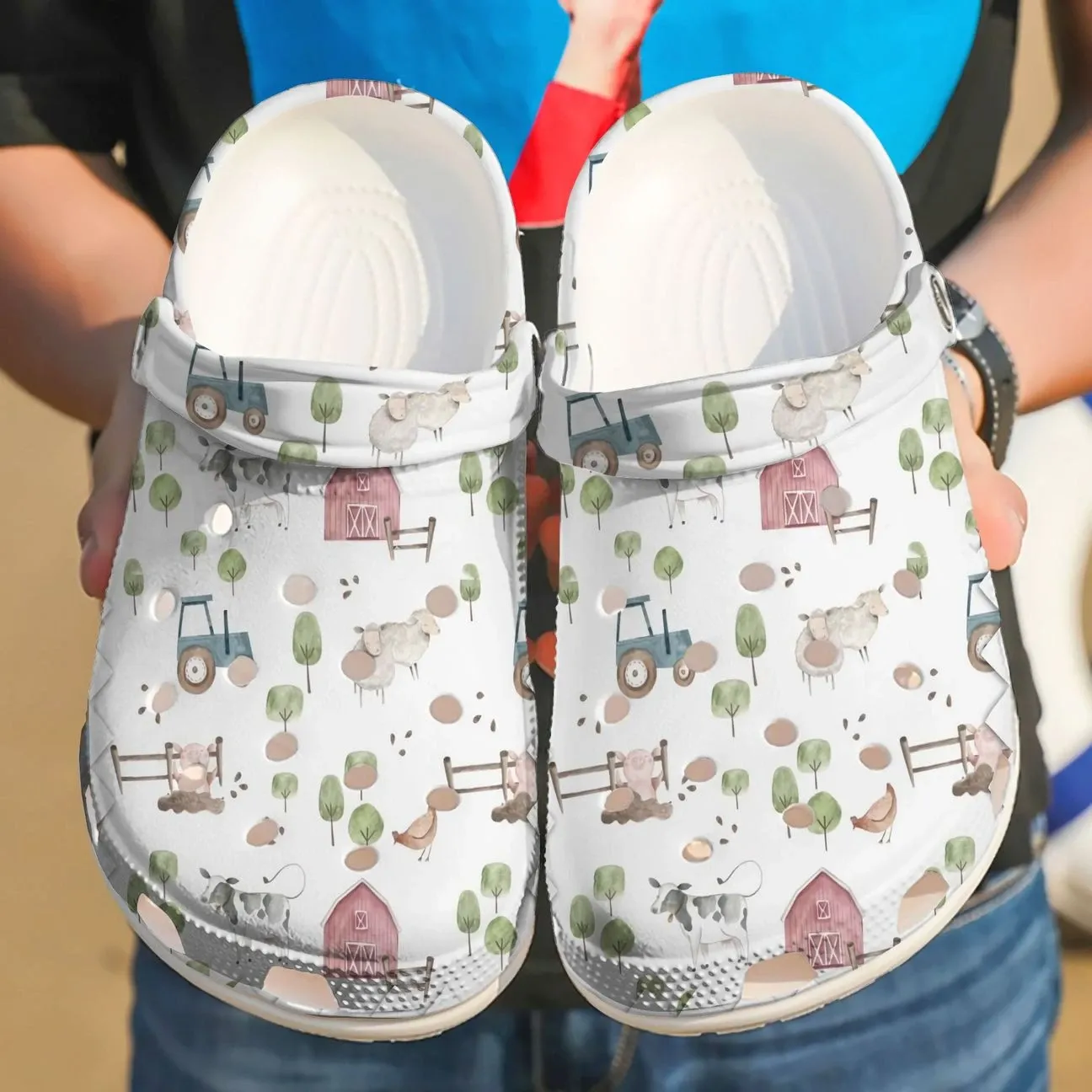 Farmer Personalized Clog Custom Crocs Comfortablefashion Style Comfortable For Women Men Kid Print 3D My Lovely Farm Farmer Personalized Clog Custom Crocs Comfortablefashion Style Comfortable For Women Men Kid Print 3D My Lovely Farm