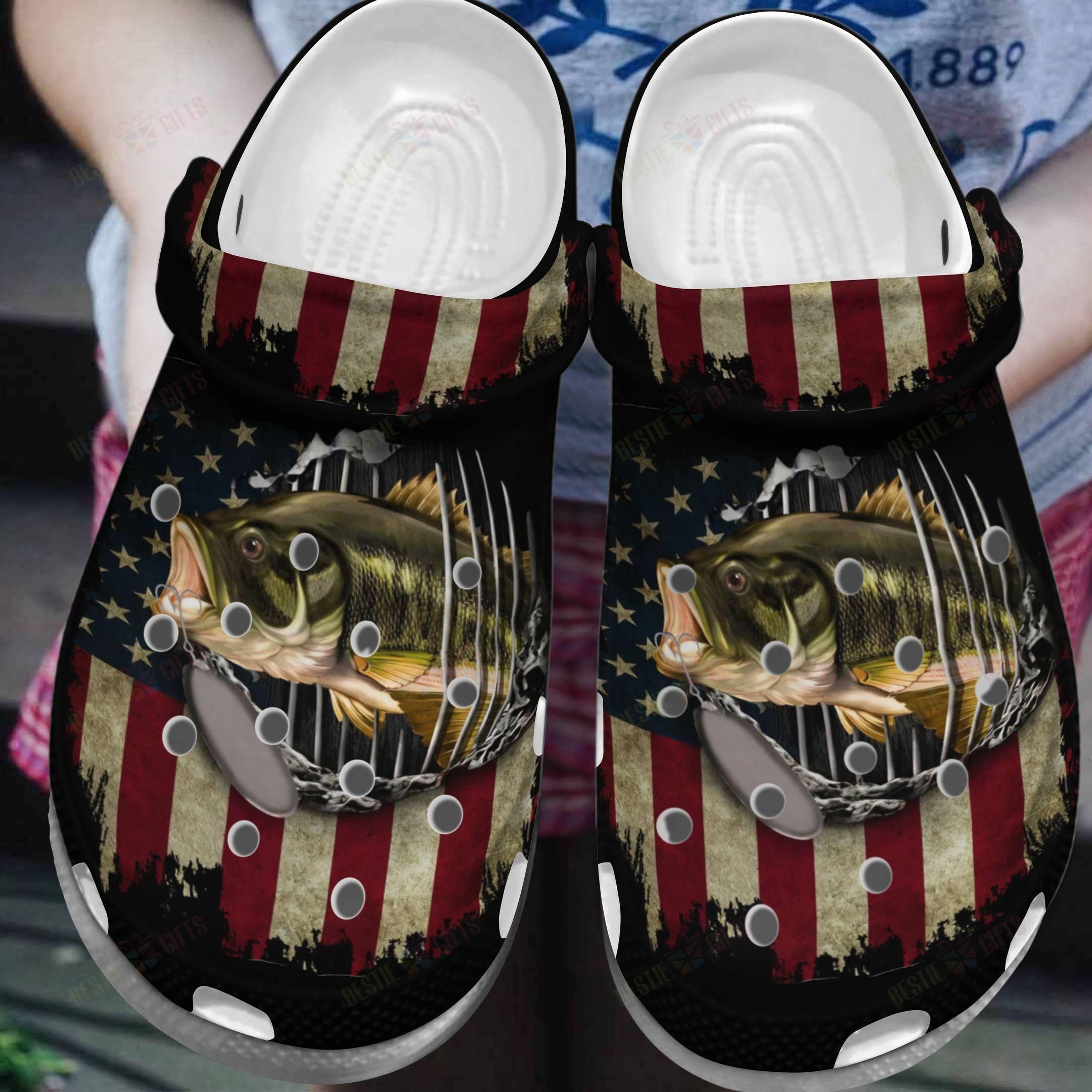 Fishing Crocs Clog Classic Clog American Fishing Shoes Fishing Crocs Clog Classic Clog American Fishing Shoes
