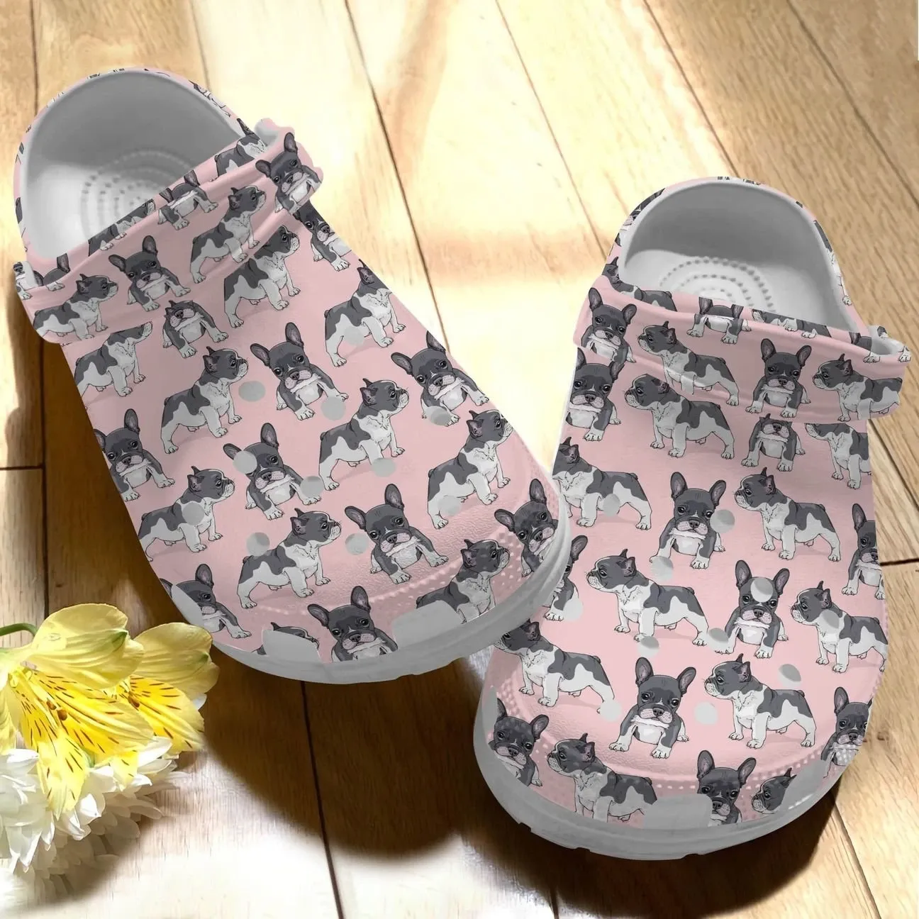 French Bulldog Personalize Clog Custom Crocs Fashionstyle Comfortable For Women Men Kid Print 3D Frenchie Puppies French Bulldog Personalize Clog Custom Crocs Fashionstyle Comfortable For Women Men Kid Print 3D Frenchie Puppies