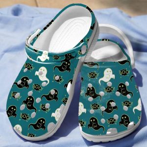 Friendly Ghost Crocs Clog Classic Clogs Shoes