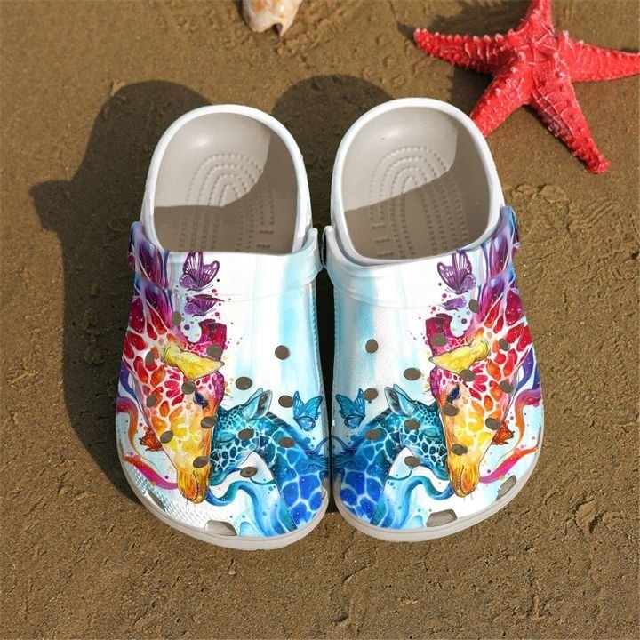 Giraffe Family Sku 1152 Crocs Crocband Clog Comfortable For Mens Womens Classic Clog Water Shoes Giraffe Family Sku 1152 Crocs Crocband Clog Comfortable For Mens Womens Classic Clog Water Shoes