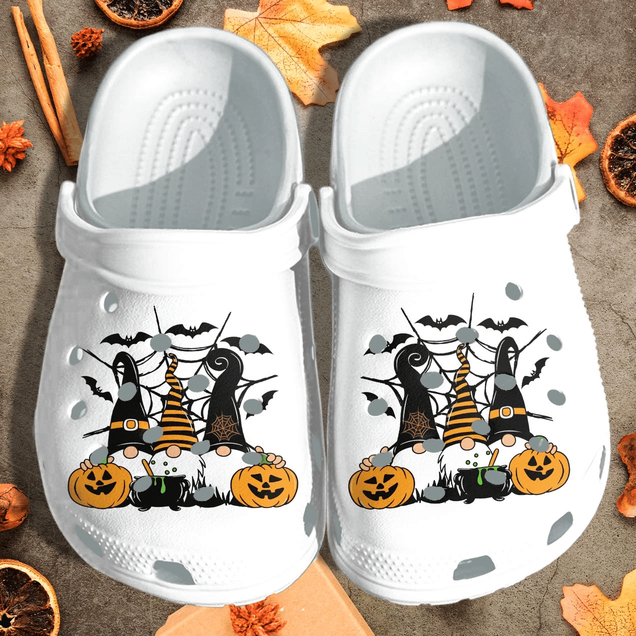Gnomes Witches Spider Web Shoes Clog – Funny Halloween Crocs Clog Crocband Clog Birthday Gift For Boy Girl Gnomes Witches Spider Web Shoes Clog – Funny Halloween Crocs Clog Crocband Clog Birthday Gift For Boy Girl