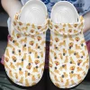 Golden Retriever Personalized Clog Custom Crocs Comfortablefashion Style Comfortable For Women Men Kid Print 3D Good Boy
