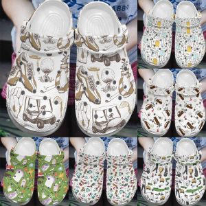 Golf Personalize Clog Custom Crocs Fashionstyle Comfortable For Women Men Kid Print 3D Golf Collection