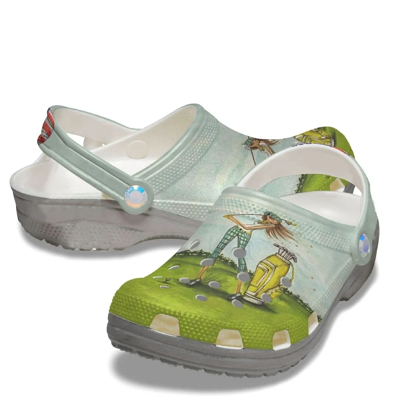 Golf Personalized Clog Custom Crocs Comfortablefashion Style Comfortable For Women Men Kid Print 3D Fancy Girl With Golf Vibes Golf Personalized Clog Custom Crocs Comfortablefashion Style Comfortable For Women Men Kid Print 3D Fancy Girl With Golf Vibes