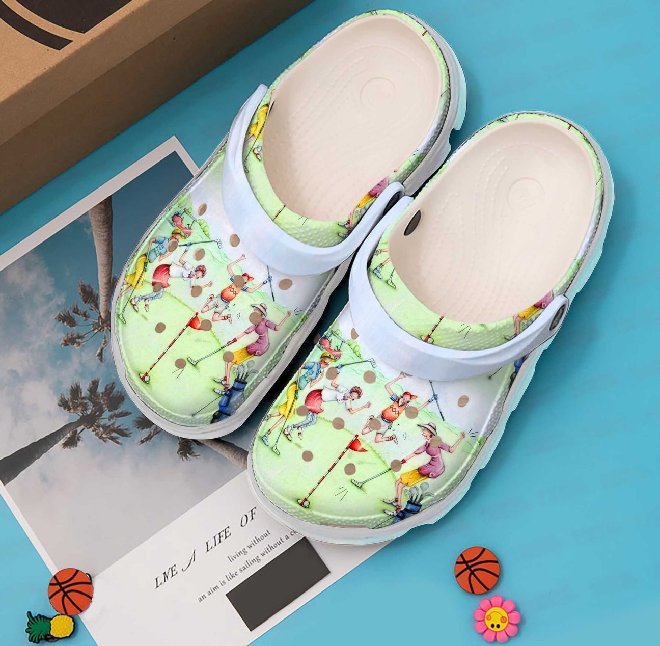 Golf Personalized Clog Custom Crocs Comfortablefashion Style Comfortable For Women Men Kid Print 3D Golfing Ladies Golf Personalized Clog Custom Crocs Comfortablefashion Style Comfortable For Women Men Kid Print 3D Golfing Ladies