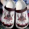 Guitar Red Painting Sku 1237 Crocs Clog Clog Shoes