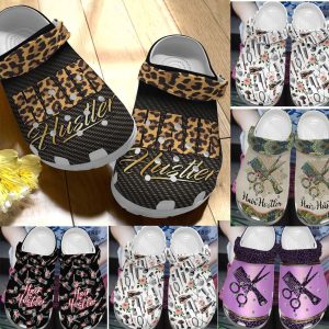 Hair Stylist Personalize Clog Custom Crocs Clog Fashion Style Comfortable   Kid Print 3D Love Hair For Mens And Women
