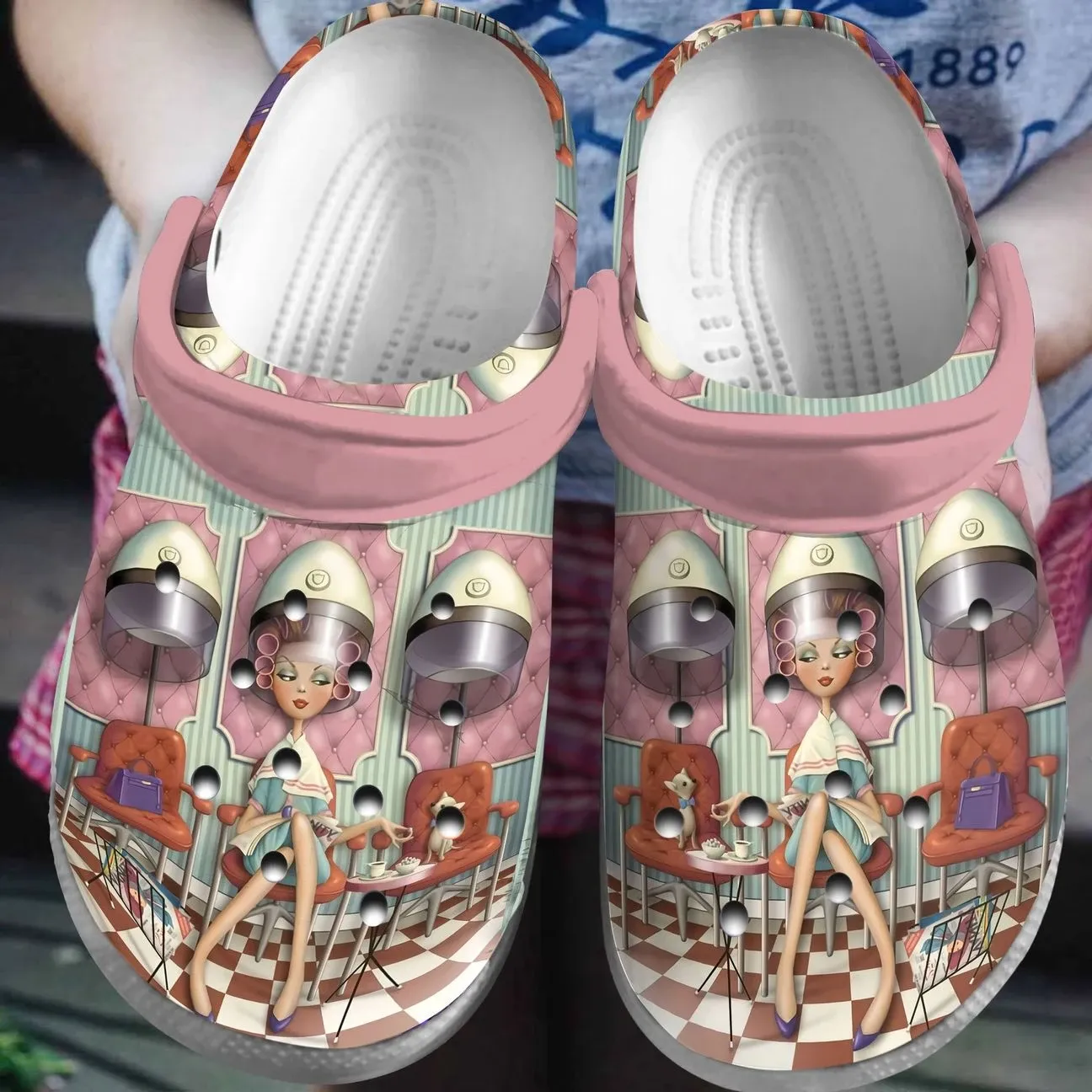 Hairstylist Personalized Clog Custom Crocs Comfortablefashion Style Comfortable For Women Men Kid Print 3D Elegant Lady Hairstylist Personalized Clog Custom Crocs Comfortablefashion Style Comfortable For Women Men Kid Print 3D Elegant Lady