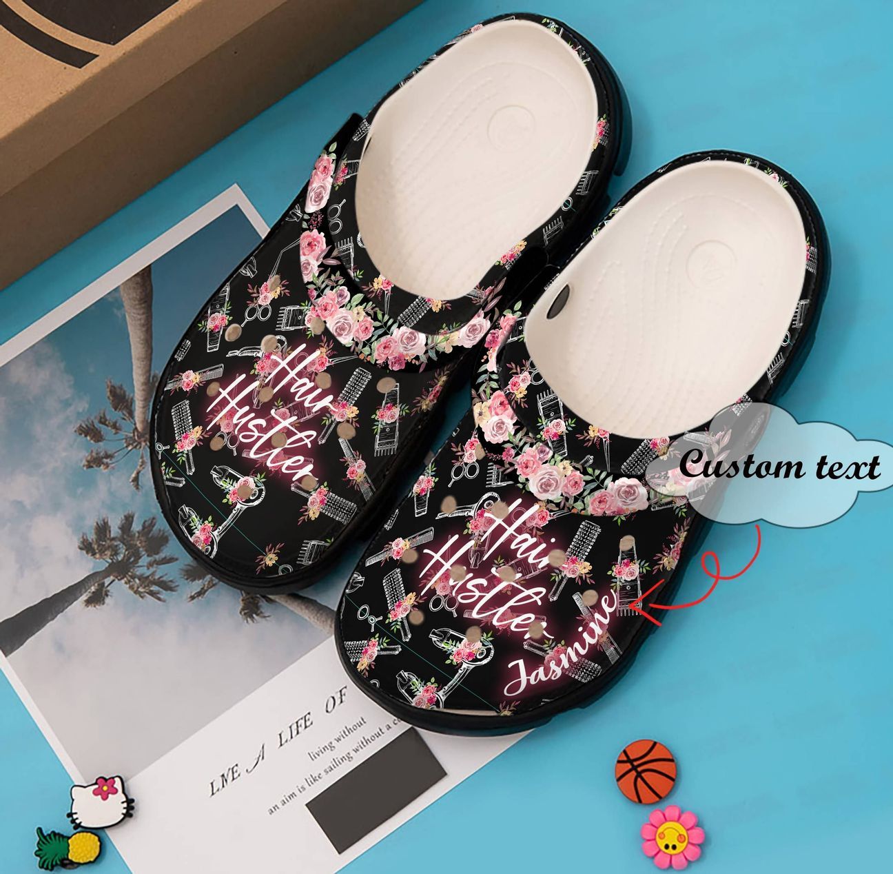 Hairstylist Personalized Clog Custom Crocs Comfortablefashion Style Comfortable For Women Men Kid Print 3D Hair Hustler Hairstylist Personalized Clog Custom Crocs Comfortablefashion Style Comfortable For Women Men Kid Print 3D Hair Hustler