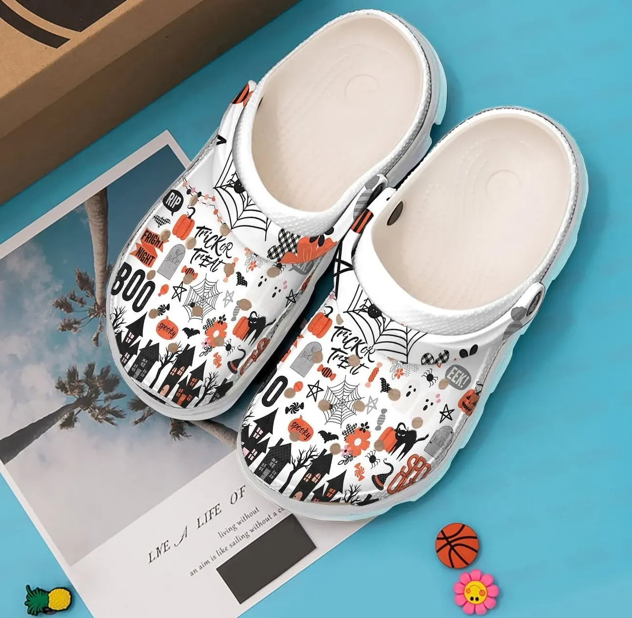 Halloween Personalized Clog Custom Crocs Comfortablefashion Style Comfortable For Women Men Kid Print 3D Halloween Vibes Halloween Personalized Clog Custom Crocs Comfortablefashion Style Comfortable For Women Men Kid Print 3D Halloween Vibes