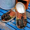 Halloween Personalized Clog Custom Crocs Comfortablefashion Style Comfortable For Women Men Kid Print 3D Spooky Black Cats