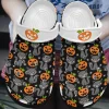 Halloween Personalized Clog Custom Crocs Comfortablefashion Style Comfortable For Women Men Kid Print 3D Witchy Cat