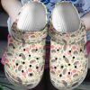 Hedgehog Personalized Clog Custom Crocs Comfortablefashion Style Comfortable For Women Men Kid Print 3D Cute Hedgehog And Leaf Pattern