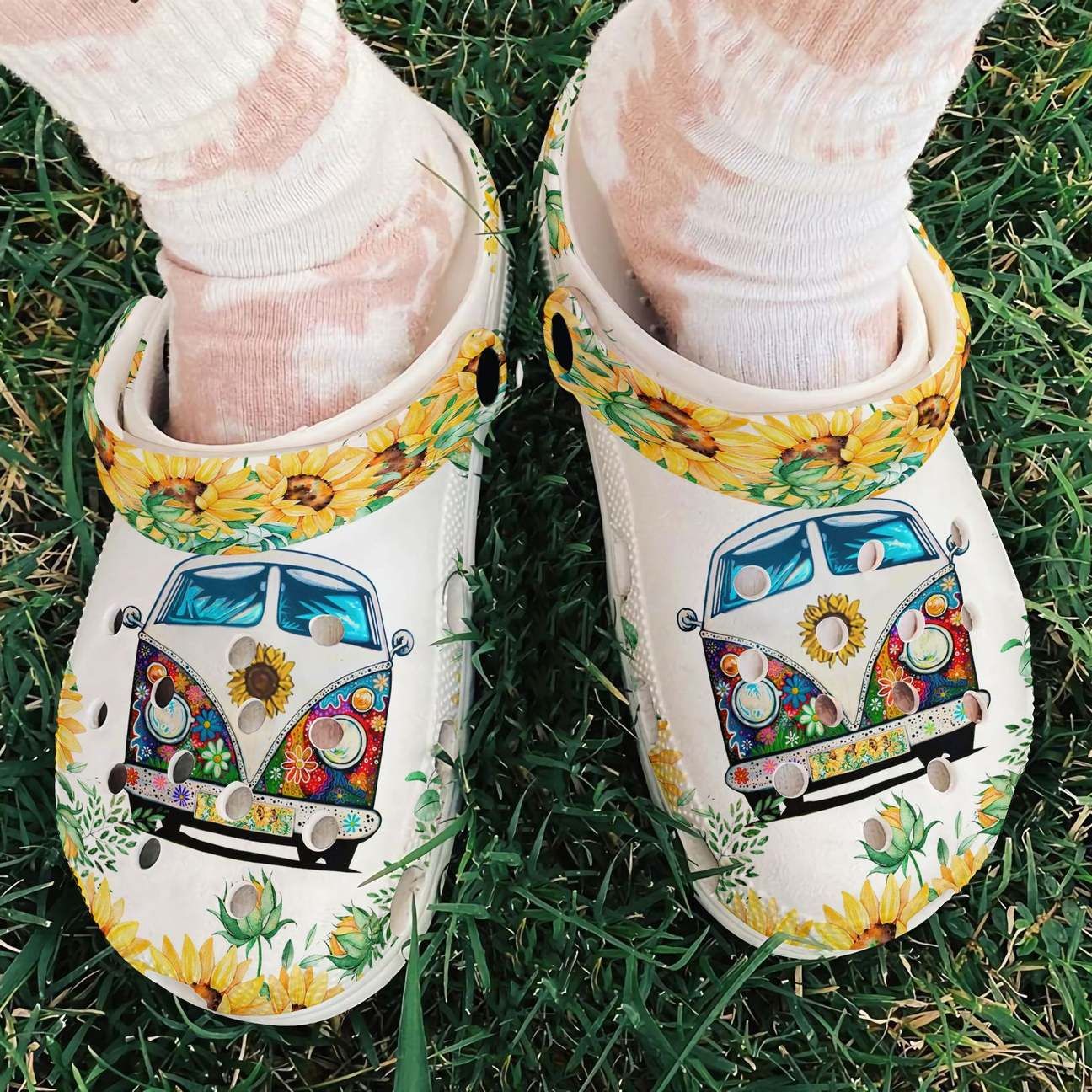 Hippie Personalized Clog Custom Crocs Comfortablefashion Style Comfortable For Women Men Kid Print 3D The Vans Hippie Personalized Clog Custom Crocs Comfortablefashion Style Comfortable For Women Men Kid Print 3D The Vans